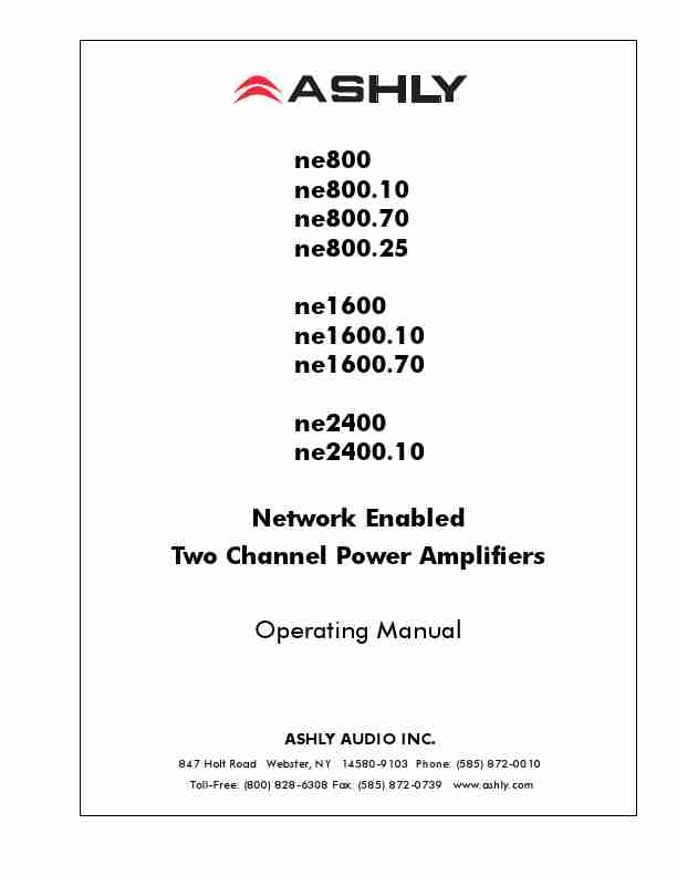 Ashly Stereo Amplifier NE800-page_pdf